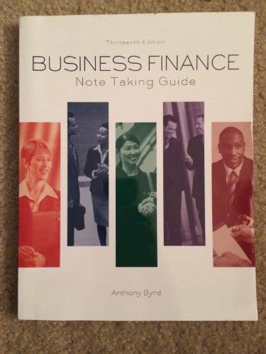 Business Finance Note Taking Guide Epub