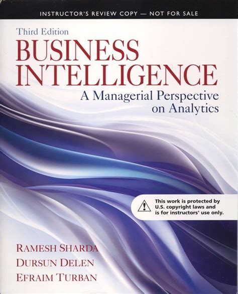 Business Intelligence: A Managerial Perspective on Analytics Ebook PDF