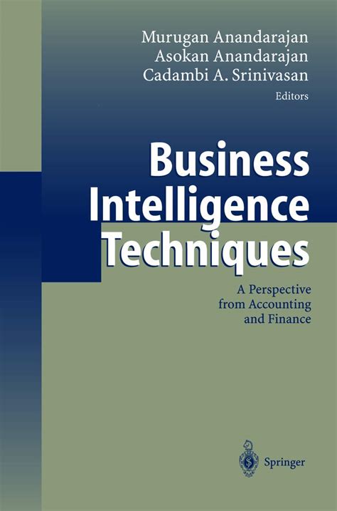 Business Intelligence Techniques A Perspective from Accounting and Finance 1st Edition Doc