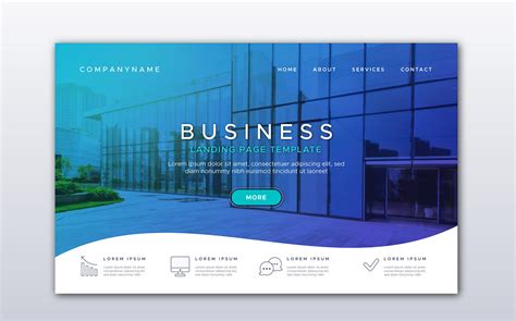 Business Landing Page Template
