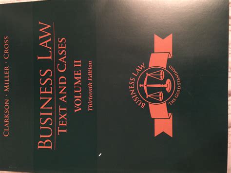 Business Law, Text and Cases, 13E- Clarkson [PDF] [StormRG] PDF