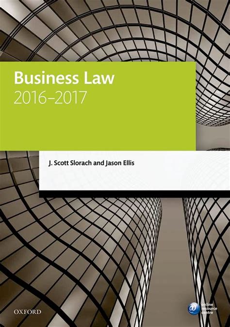 Business Law 2016-2017 Legal Practice Course Manuals Doc