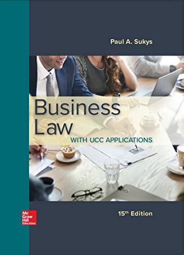 Business Law Applications Paul Sukys PDF