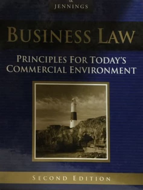 Business Law Principles for Today s Commercial Environment Loose-Leaf Version Epub