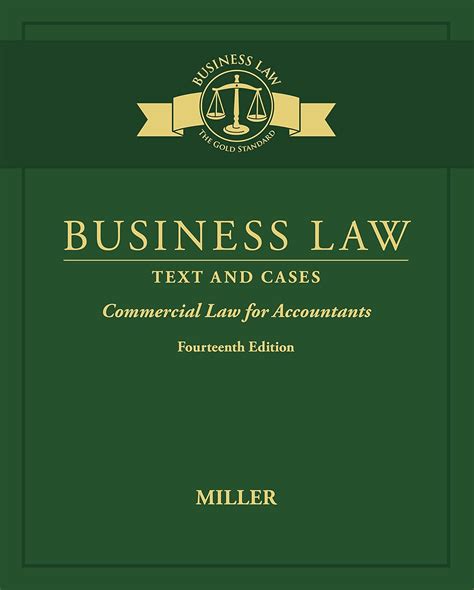 Business Law Text and Cases Commercial Law for Accountants Loose-Leaf Version PDF