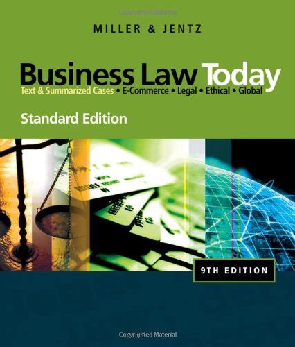 Business Law Today Standard Edition 9th Edition Washtenaw Community College Edition Epub