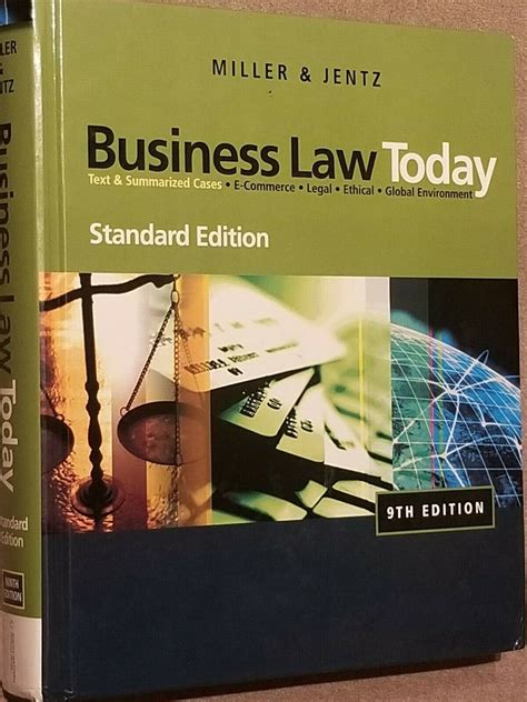 Business Law Today Standard Edition Available Titles CengageNOW Doc