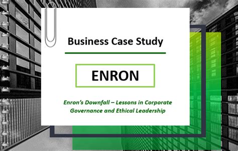 Business Law and Enron Case Study Pkg Reader