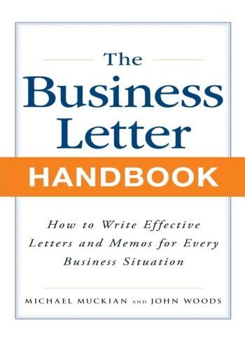 Business Letter Handbook How to Write Effective Letters &amp Kindle Editon