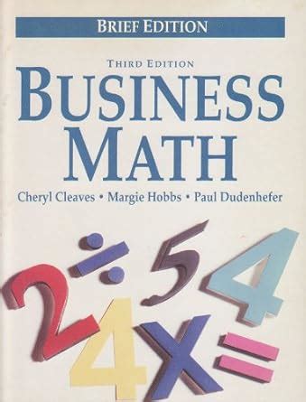 Business Math Practical Applications Books Reader