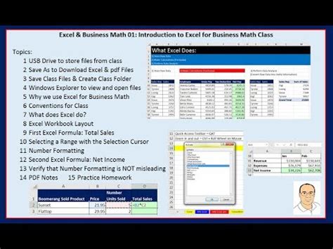 Business Math Using Excel PDF