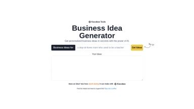 Business Model AI Generator: 10,000+ Ideas for Your Next Venture