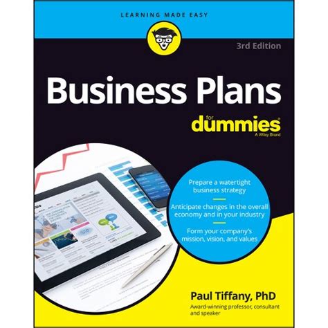 Business Plans for Dummies 3rd Edition Kindle Editon