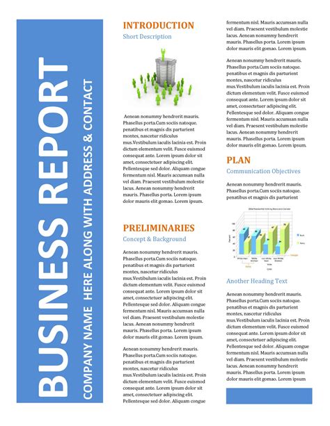 Business Reports Templates