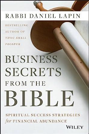 Business Secrets from the Bible Spiritual Success Strategies for Financial Abundance Epub