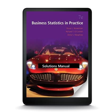 Business Statistics In Practice 7th Edition Solution PDF