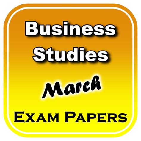 Business Studies March 2014 Answer Kindle Editon