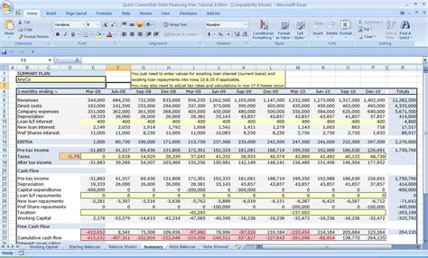 Business Valuation Template