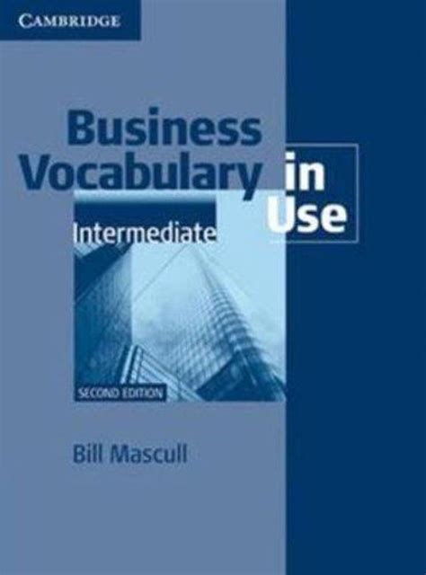 Business Vocabulary In Use Intermediate With Answers Doc