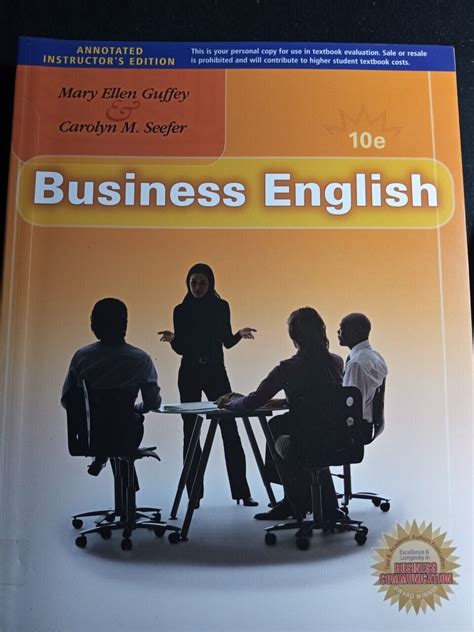 Business english 11th edition guffey and seefer Ebook Epub