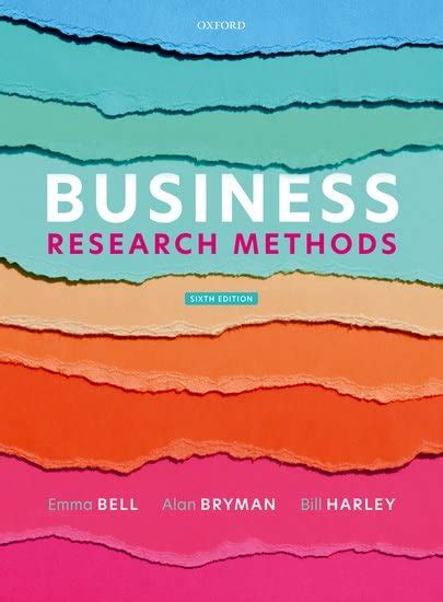 Business research methods bryman and bell Ebook Epub