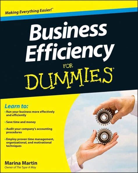 Business.Efficiency.For.Dummies Ebook Reader