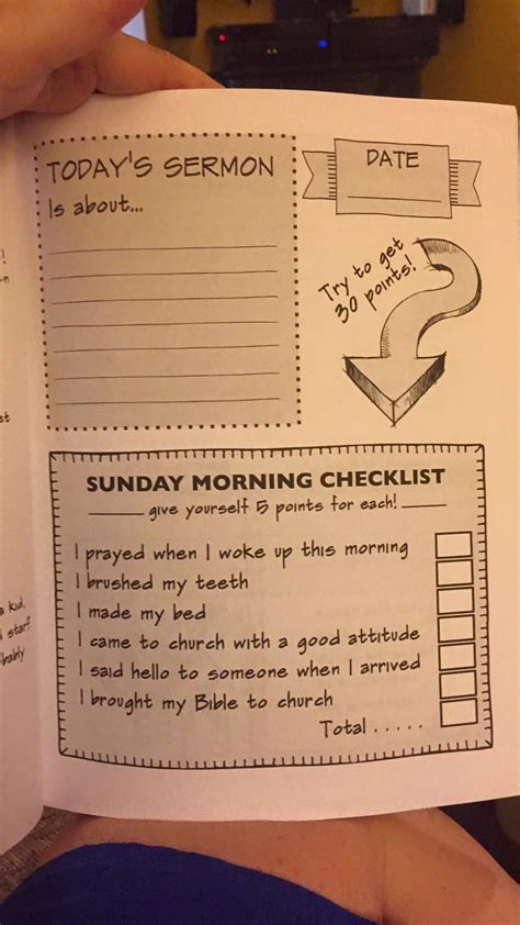 Busy Books Sermon Notes for Kids Reader