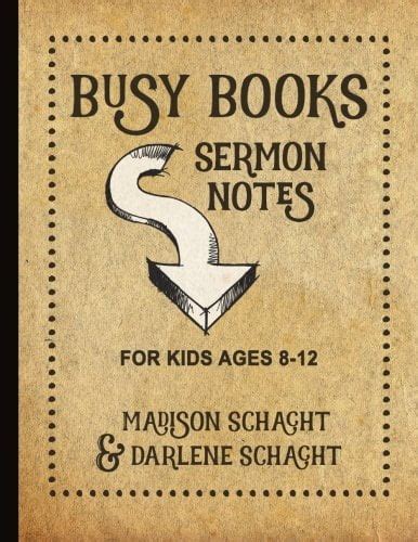 Busy Books Sermon Notes for Kids Kindle Editon