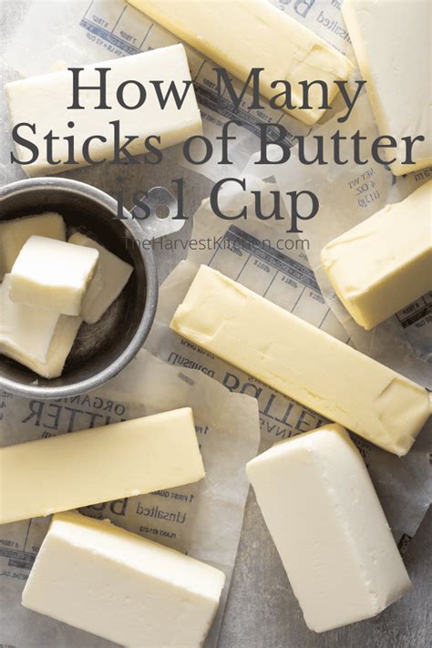 Butter 1 Cup How Many Sticks: The Ultimate Guide