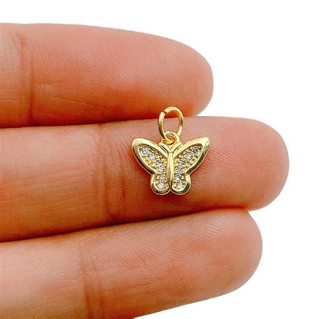 Butterfly Phone Charm Cubic Stone PDF