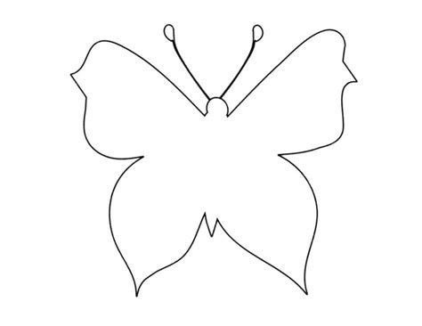 Butterfly Template Large