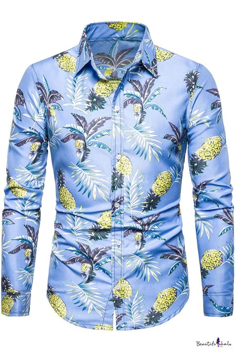 Button Down Pineapple Shirt: A Tropical Fashion Essential for Men