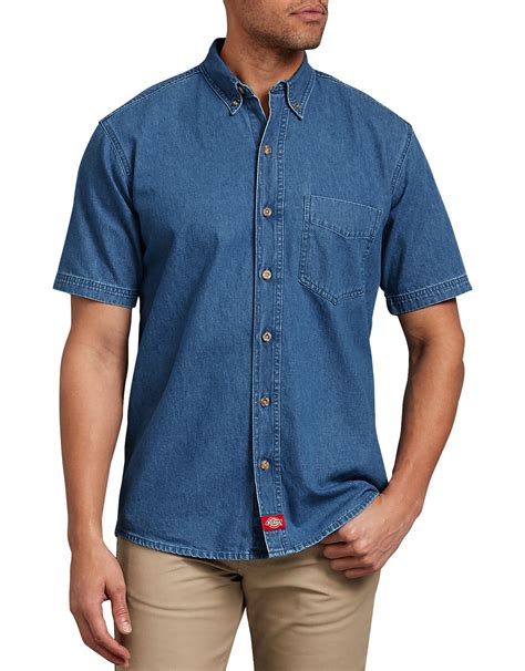 Button-down short sleeve shirts