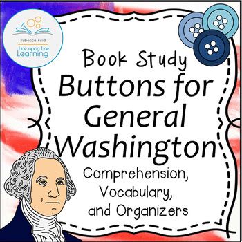 Buttons for General Washington Reader