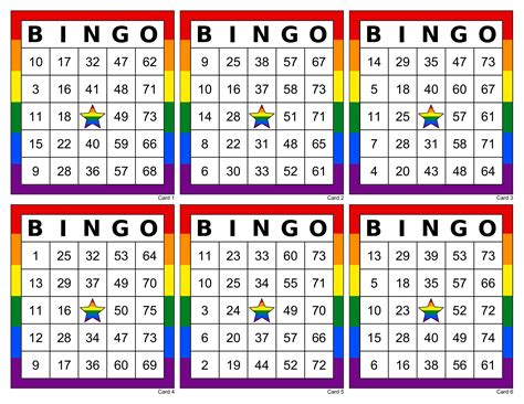 Buy multiple bingo cards.