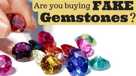 Buying Fake Stones: