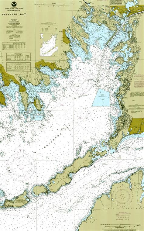 Buzzards Bay Marine Chart