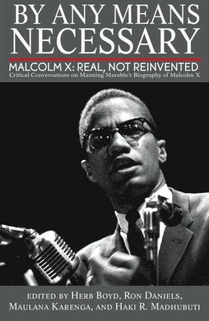 By Any Means Necessary Malcolm X: Real Epub