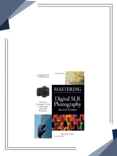 By David D Busch Mastering Digital Photography Second Edition2nd Second edition Epub