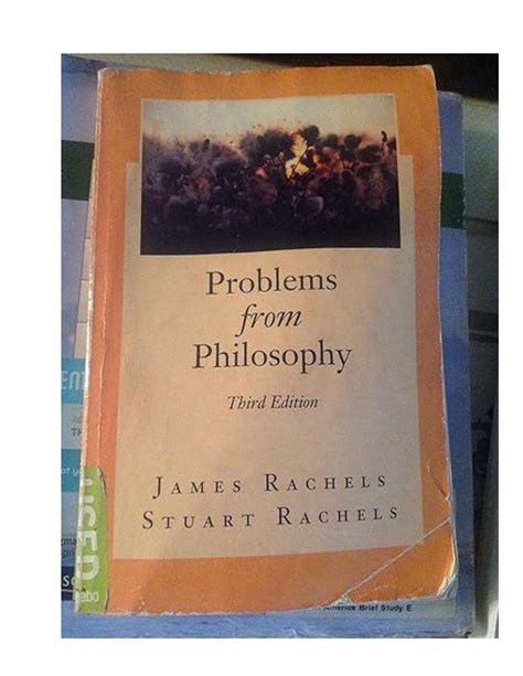 By James Rachels - Problems From Philosophy: 3rd Ebook Epub