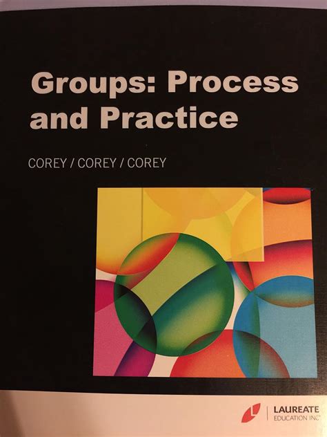 By Marianne Schneider Corey Groups Process and Practice 5th fifth Edition Epub