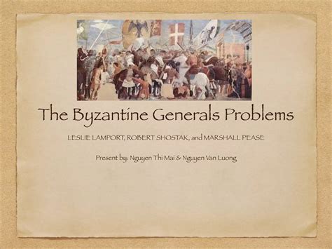 Byzantine Generals Problem: 8,000 Soldiers, 1 Traitor