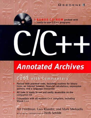 C/C ++ Annotated Archives Doc