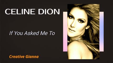 Céline Dion: If You Asked Me To