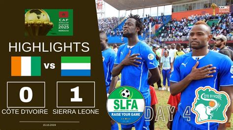 Côte d'Ivoire vs Sierra Leone : Comparaison exhaustive