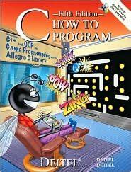 C How to Program 5th fifth edition Text Only Doc