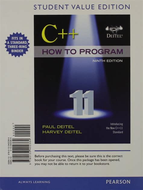 C How to Program Early Objects Student Value Edition plus MyProgrammingLab with Pearson eText Access Card Package 9th Edition PDF