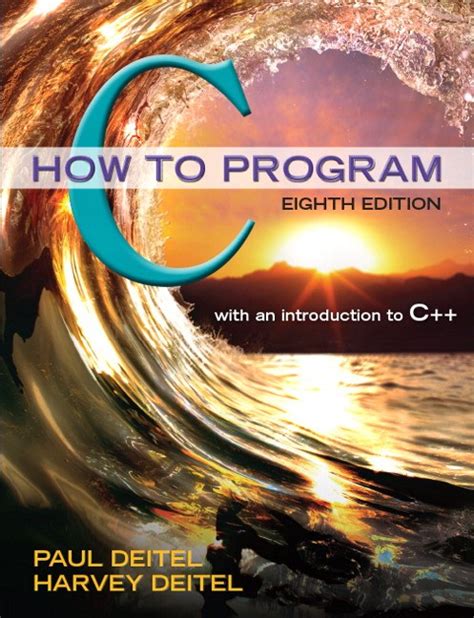 C How to Program How to Program Series Kindle Editon