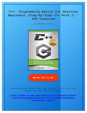 C Programming Basics for Absolute Beginners Step-By-Step C Volume 1 Doc