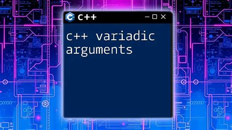 C Variadic Templates